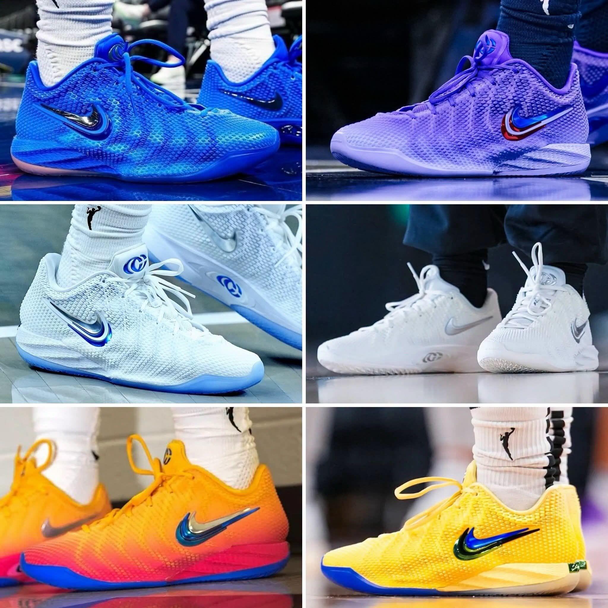 三分射手专属战靴|Nike Caitlin 1 凯特琳一代多配色上脚实拍大全